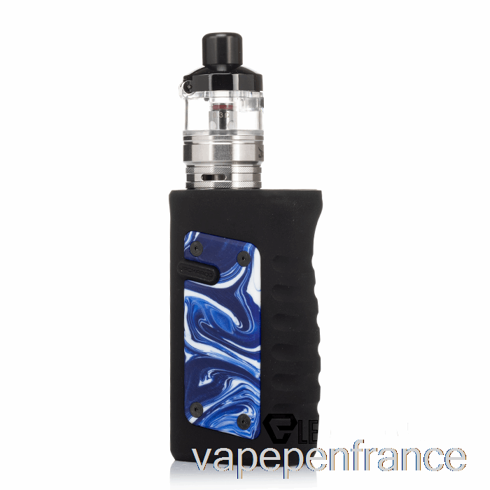 Vandy Vape Jackaroo Mini 128w Kit De Démarrage Résine Bleu Porcelaine Vape Stylo